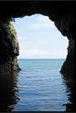 Grottes marines à Morgat (Bretagne)