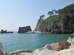 Grottes marines à Morgat (Bretagne)